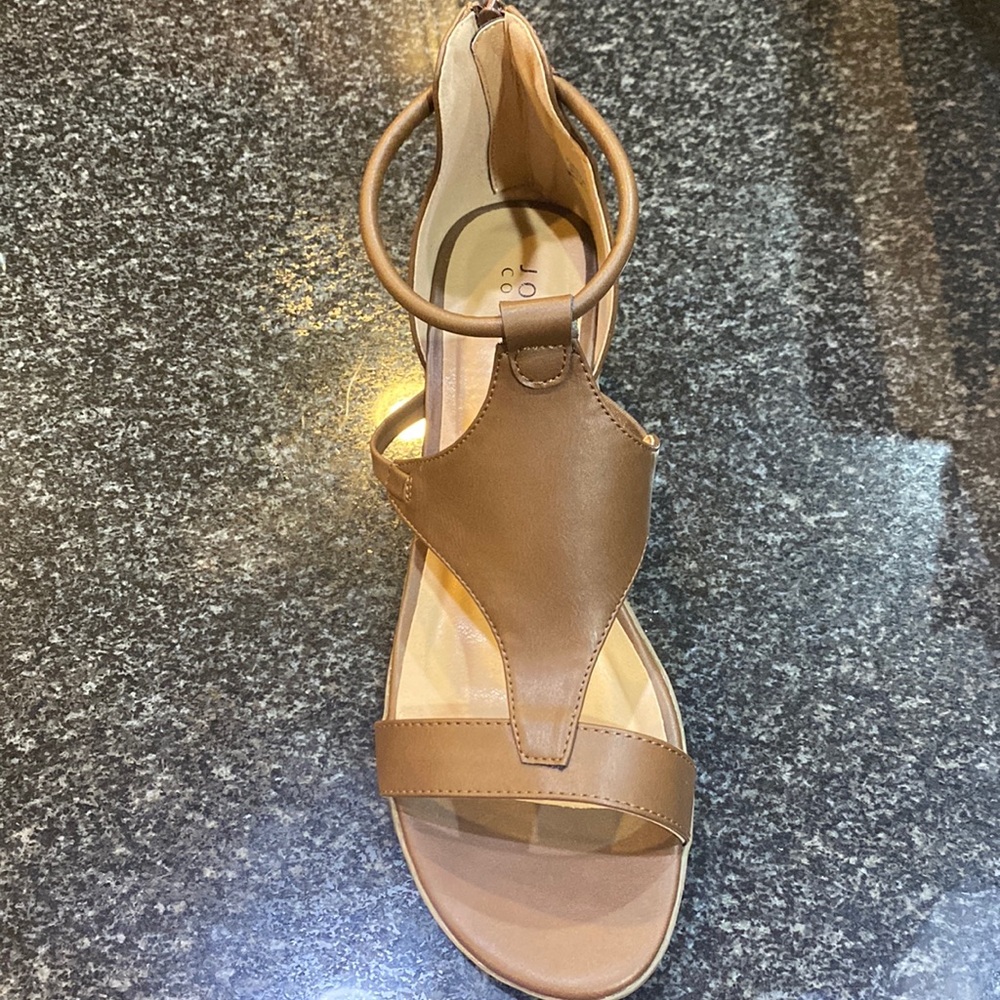 Brown sandals